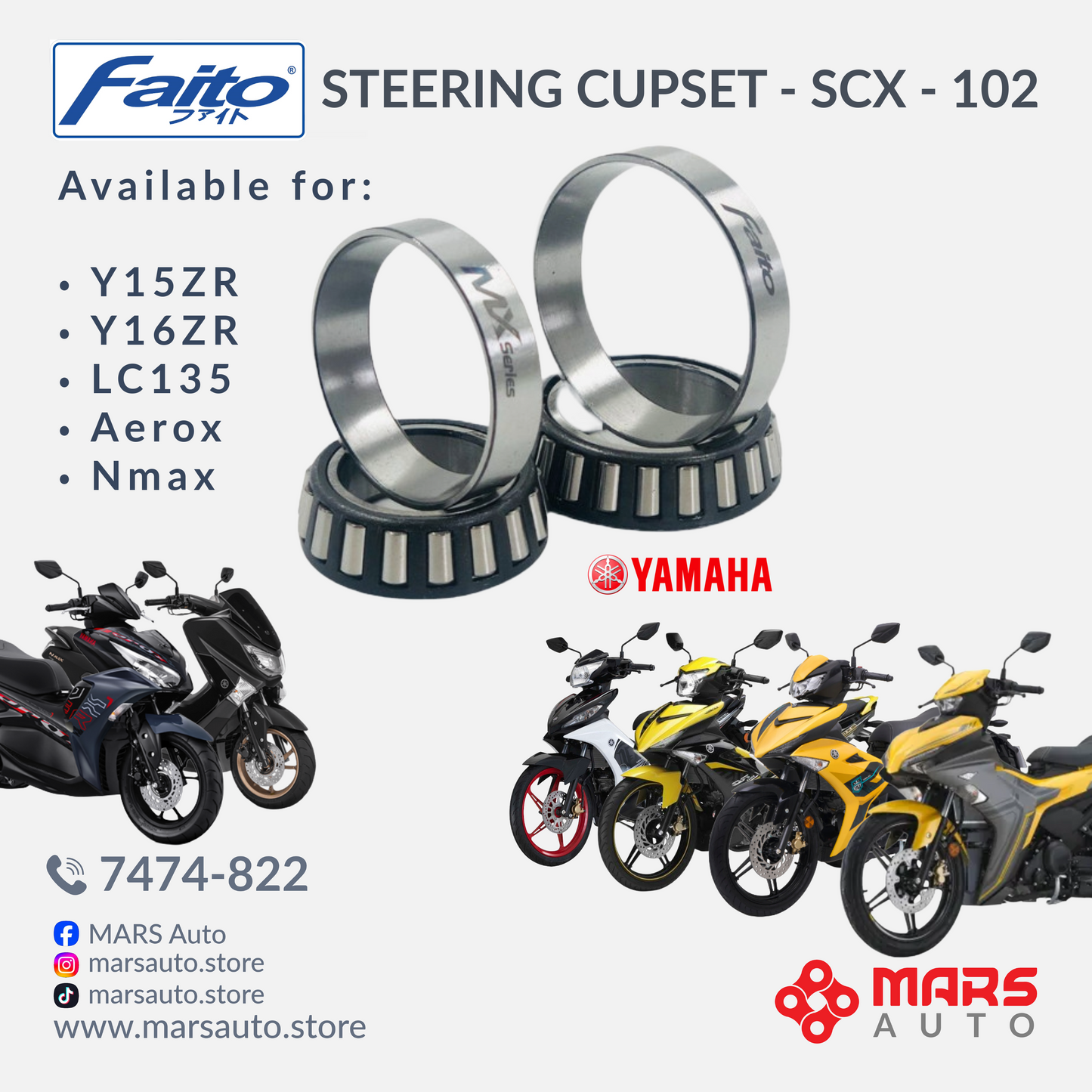 Faito Cupset - SCX 102 Yamaha