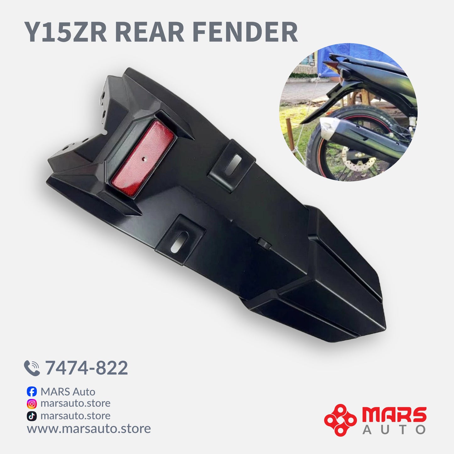Y15ZR Rear Fender