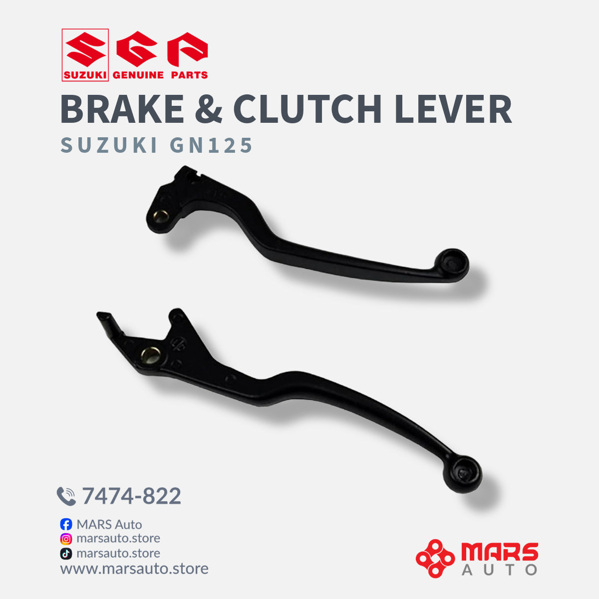 Suzuki GN125 Brake & Clutch Lever