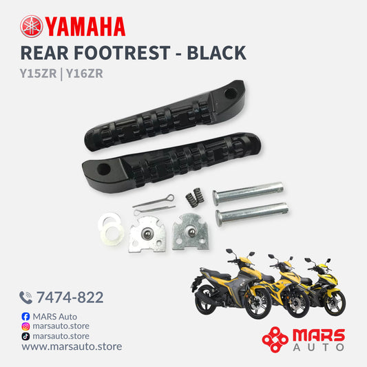 Yamaha Y15/Y16 Rear Footrest - Black