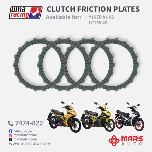 UMA Racing Clutch Friction Plates Y15 | LC4S